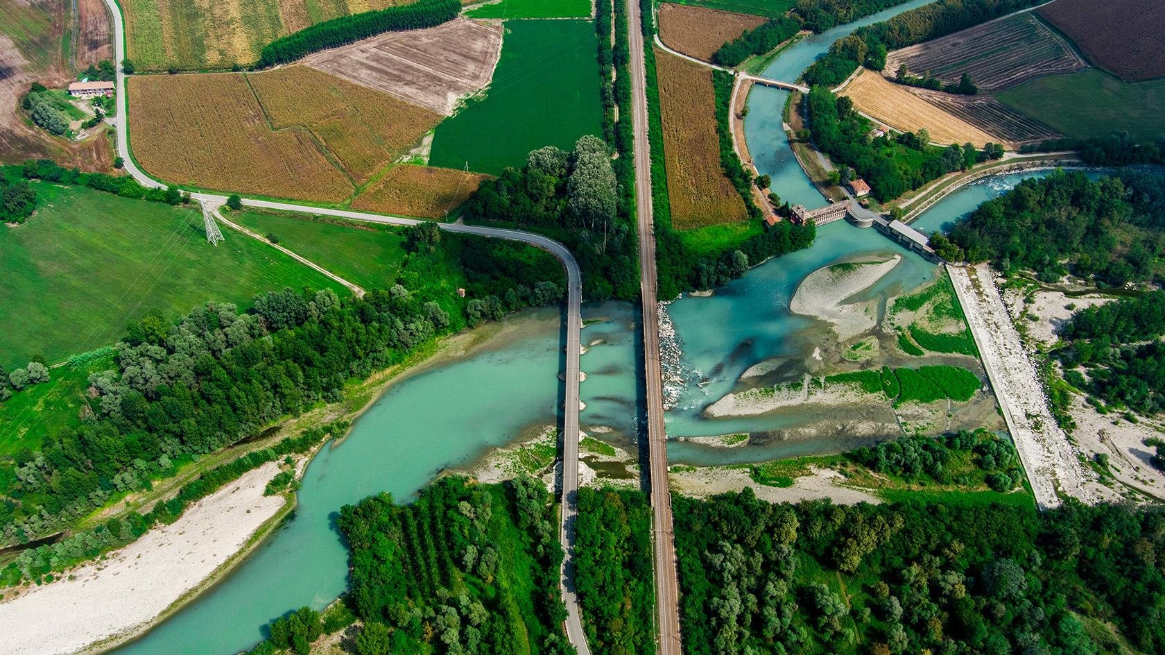 Una rete irrigua unica composta da più di 9.000 km di canali