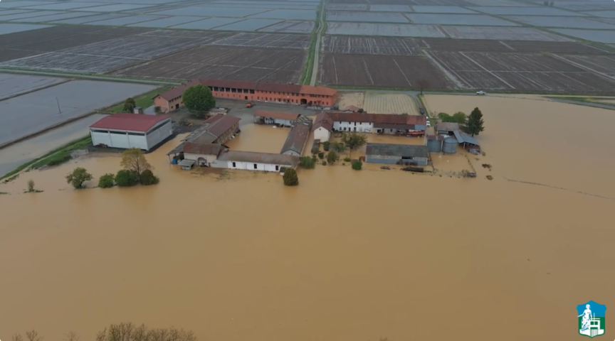Aprile 2025: alluvione nel Vercellese