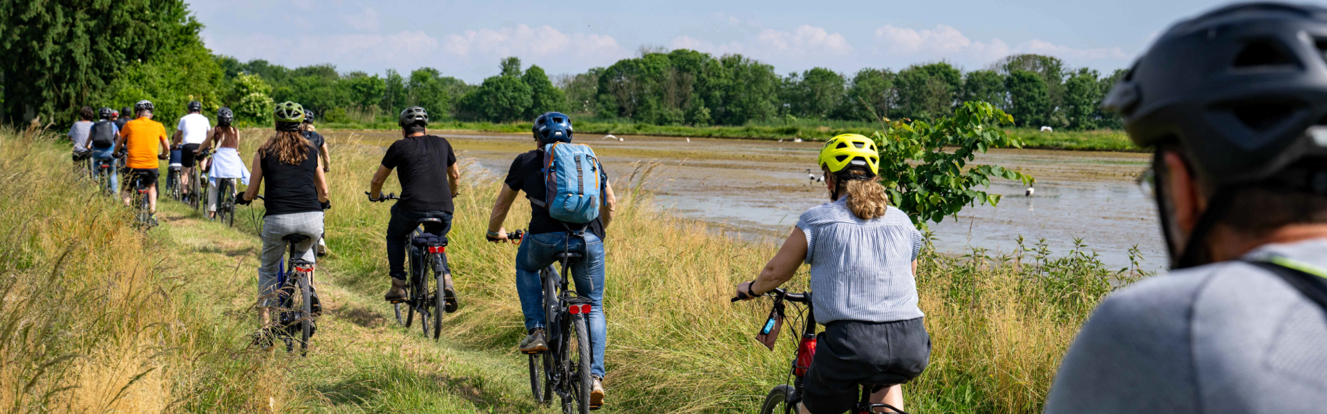 Cycling Waterways a Vercelli